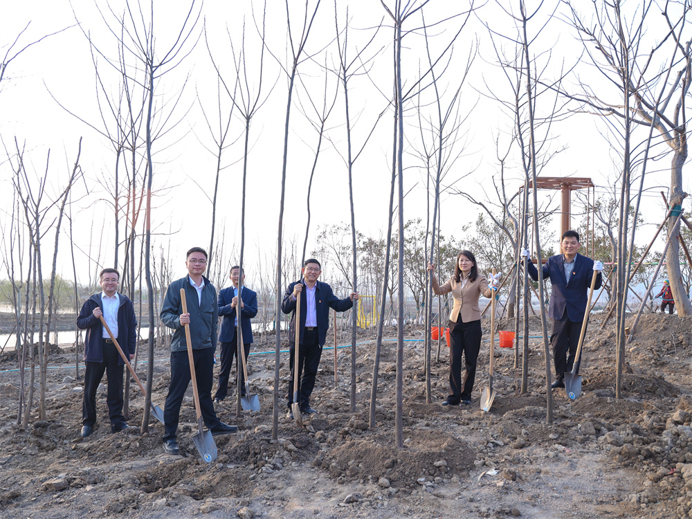 20230307 云台与中国邮政连云港分公司、中国移动连云港分公司举办党建共建座谈会（王信学 黄祖兵 钱海祥 韩跃武）摄：吴 (7).jpg